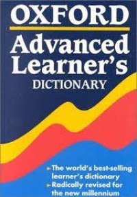 Image of OXFORD advanced learner's dictionary